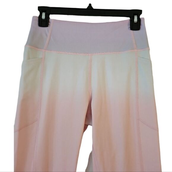 Victoria’s Secret High Rise Pastel Rainbow Side Pockets Yoga Pants Leggings Sz 8 - Picture 6 of 9